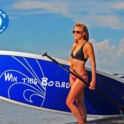 CBC White/Blue Edge Surf Paddleboard