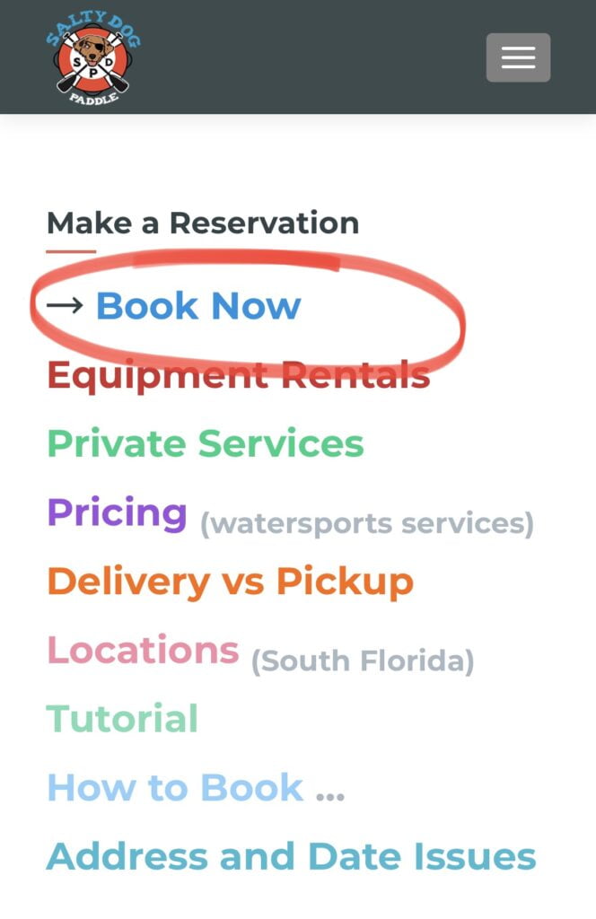 How to Book Make a Reservation